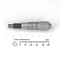Chuo Seiki Micrometer Head 0-15mm [Surplus] Flat Tip
