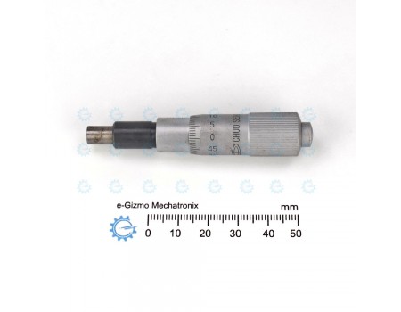 Chuo Seiki Micrometer Head 0-15mm [Surplus] Flat Tip
