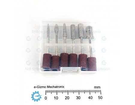 Mini Grinder set Adjustable Speed 12VDC with Accessories (No Drill accessories)