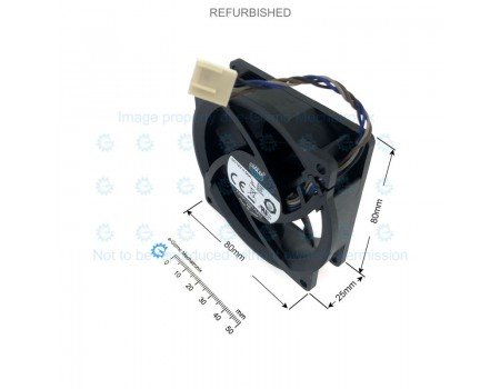 Cooler Master 80x80mm 12VDC 0.5A 4200RPM Fan 4-wires Speed Out & PWM In