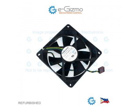 Foxconn  92x92mm 12VDC 0.4A 3300RPM Fan 4-wires Speed Out & PWM In PVA092G12H