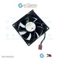 Foxconn 80x80mm 12VDC 0.65A 4600RPM Fan 4-wires Speed Out & PWM InPVA080G12Q