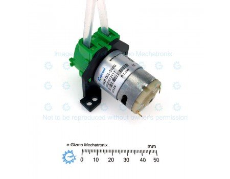Micro Peristaltic Pump DC 12V 3x5mm 80ml per minute NKP-DCL-S10G