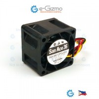 SanAce 36mm 12V Server Axial Fan Speed Monitor and PWM control 9GV3612P3J03