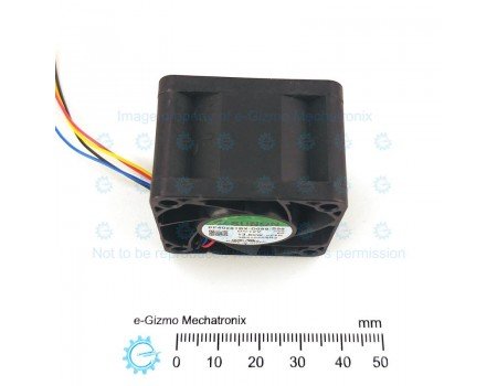 Sunon PF-40281BX 40mm 12V Server Axial Fan 4-wire PWM Speed Control & Monitor
