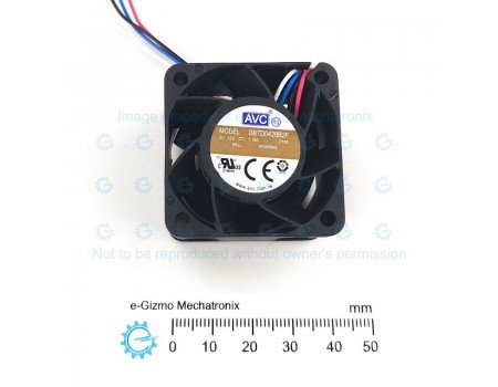 AVC DBTD0428B2F 40mm 12V Server Axial Fan 4-wire PWM Speed Control & Monitor