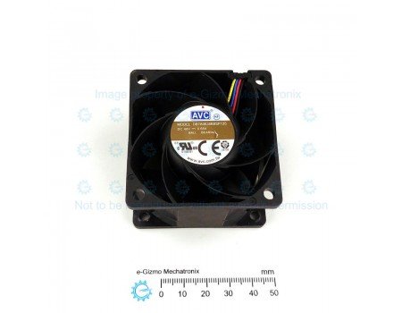 AVC DBTA0638B8SP135 60mm 48V 32.6W Server Fan 4-wire PWM Speed Control & Monitor