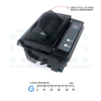 58mm Embedded Type Thermal Printer Serial (TTL and RS-232 Level) Interface