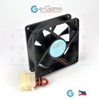 GTG PC Fan 12V 0.19A 80x80mm UL/CSA/FCC