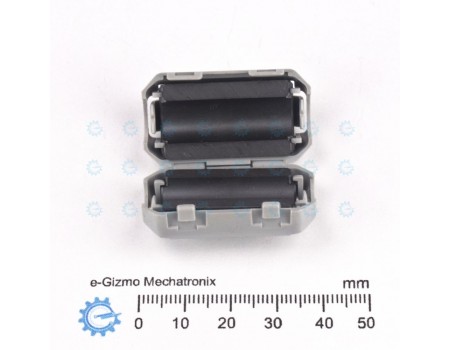 Snap ON RFI Ferrite d8mm Capacity Clamp