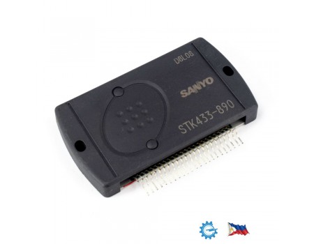 STK433-890-E 4-Channel 50Wpc Class AB Power Amp