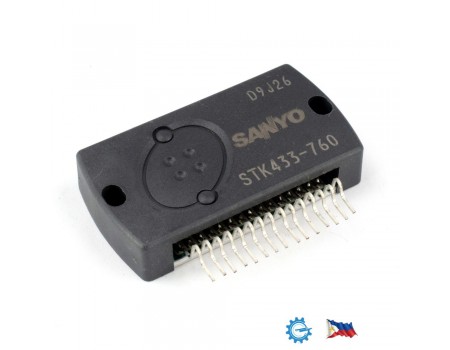 STK433-760 35Wx2 Channel Class AB Power Amp