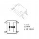 Toshiba TLP265J Triac Output Optocoupler 600V 70mA SO-6