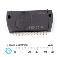 STK433-870 4-Channel 40Wx4 Class AB Power Amp