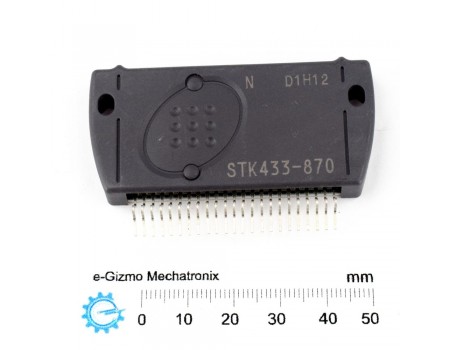 STK433-870 4-Channel 40Wx4 Class AB Power Amp