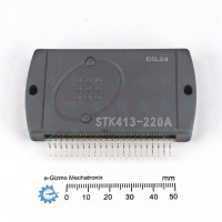 STK413-220A 80Wx 3- Channel Class H Power Amp