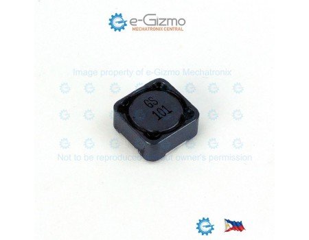 100uH 1.3A SMD Power Inductor Magnetically Shielded GSRH125-101M