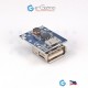 5V Battery Charger Module with USB and Micro USP Charging Port 134N3P