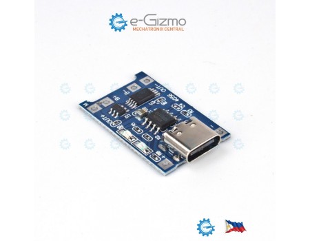Enhanced TP4056 Type C USB Port Li-ion Charger Module 1A with BMS Protection