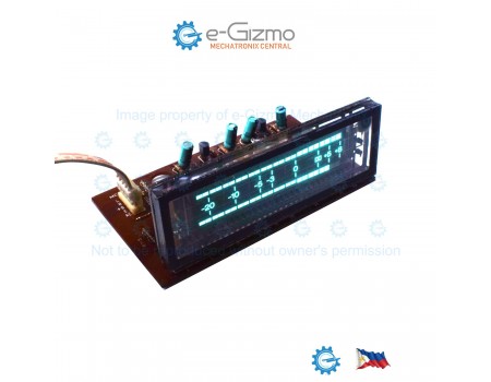 Retro VFD Display VU Meter Module for Low Level Audio Signals
