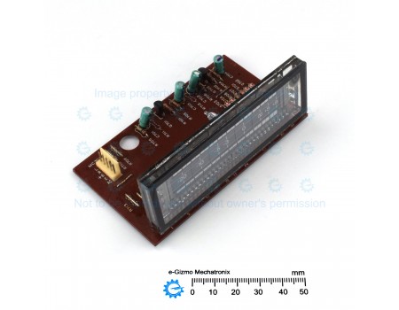 Retro VFD Display VU Meter Module for Low Level Audio Signals