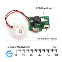 Humidifier Atomizer Mist Maker Kit Module with Mood Light and 2 Modes