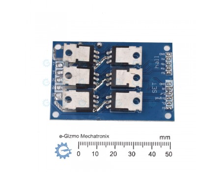 500W BLDC Brushless DC Motor Controller Driver with Hall Sensor Inputs