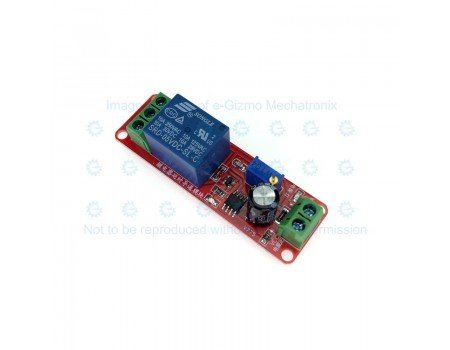 5V Delay Timer Delay Relay Module (ON Delay) with NE555 IC