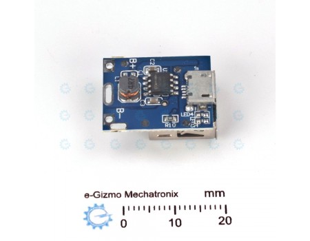 5V Battery Charger Module with USB and Micro USP Charging Port 134N3P