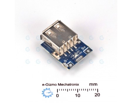 5V Battery Charger Module with USB and Micro USP Charging Port 134N3P