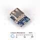 5V Battery Charger Module with USB and Micro USP Charging Port 134N3P