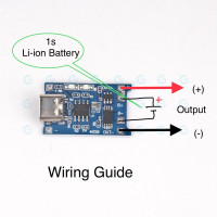 Enhanced TP4056 Type C USB Port Li-ion Charger Module 1A with BMS Protection
