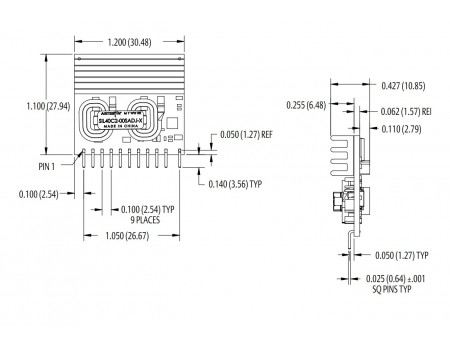 Artesyn True Rated 0.6-5V 40A 200W DC/DC Converter SIL40C2-00SADJ-V1J