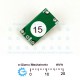 Single Input 2.5V-15V to Dual Output Bipolar DC/DC Converter +/-15V
