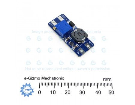 MT3608 Adjustable 2A Boost Converter Module 28V max Output