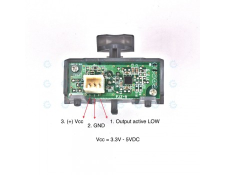PIR motion sensor module for Well Lighted Areas Gray Fresnel Lens
