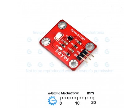 UV Detection Sensor Module Analog Output 240nm-370nm CJMCU-GUVA-S12SD
