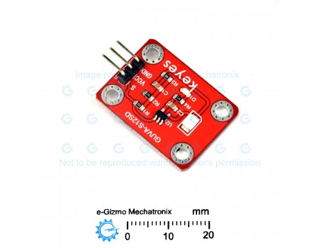 UV Detection Sensor Module Analog Output 240nm-370nm CJMCU-GUVA-S12SD