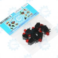 WP1533BQ-10P LED Red 5mm with case 10pcs