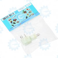 LYGSQ7612-3P Yellowgreen LED Square Type 7x6x12 3pcs