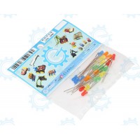 NLED-3MM-AS-P20 Normal LED 3mm Assorted Color Pack of 20