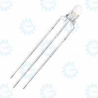 SL-313BRWWX Bi-Color LED 3mm Red & Green