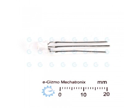 5mm Bicolor LED Orange+Green Common Cathode Bi-Color