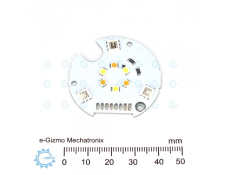 DIY Daylight + Warmwhite + RGB LED on 39mm Aluminum Substrate