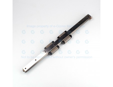 NSK Linear Motion Guide LM 15x9.5x294mm with 2x carriage [Surplus]