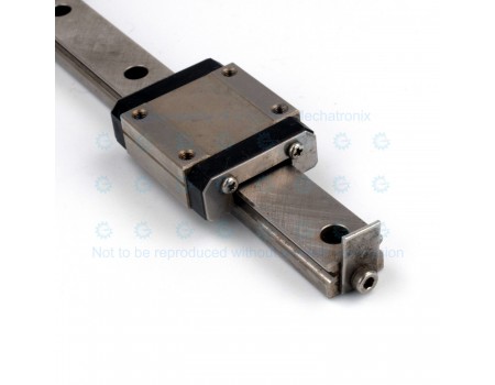 NSK Linear Motion Guide LM 15x9.5x294mm with 2x carriage [Surplus]