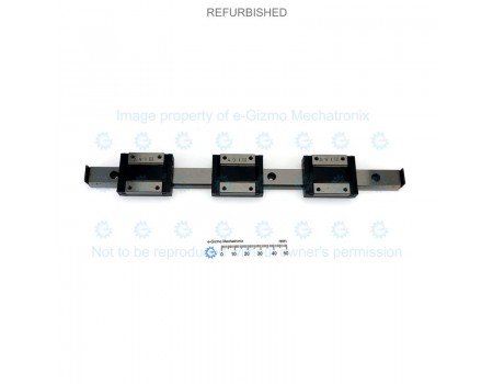 THK Linear Motion Guide LM 15x9.5x238mm with 3x carriage RSR15ZM [Refurbished]