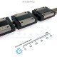 THK Linear Motion Guide LM 15x9.5x238mm with 3x carriage RSR15ZM [Refurbished]