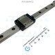 THK Linear Motion Guide LM 12x7.5x250mm with 1x carriage SRS12M [Refurbished]