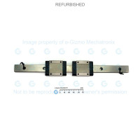 NSK Linear Motion Guide LM 15x9.5x240mm with 2x carriage [Refurbished]